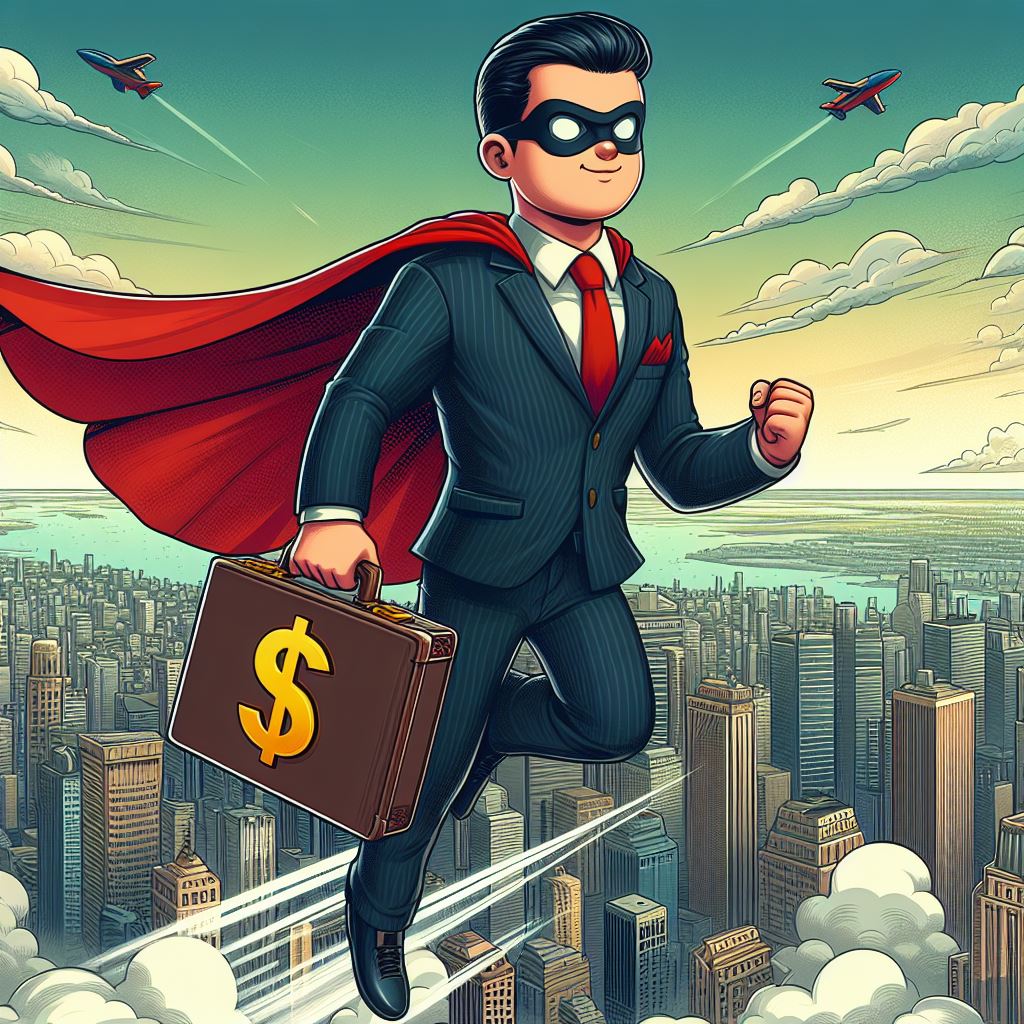 super hero entreprise illustration integrer communication da univers