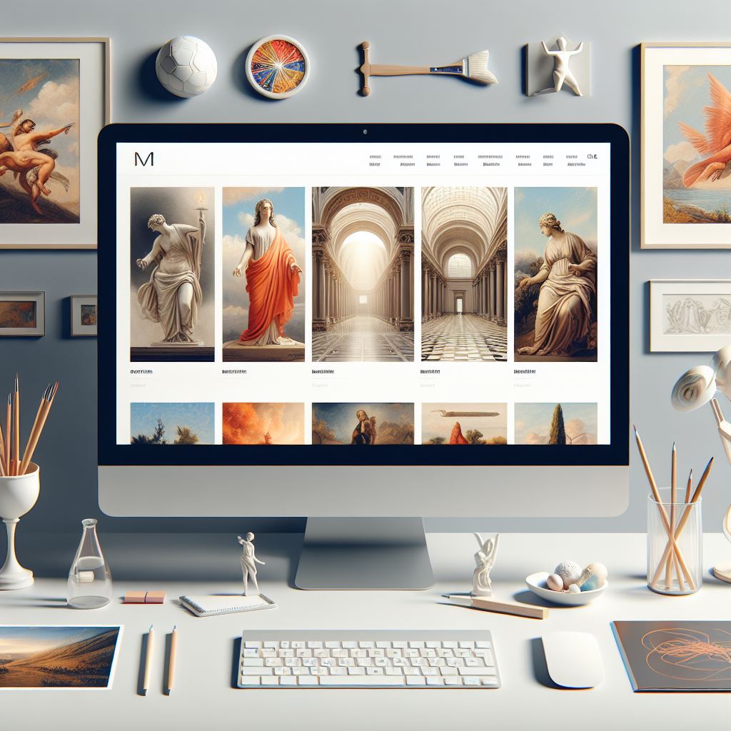 vendre son art avec la communication da univers site web