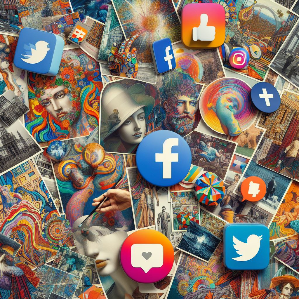 vendre son art avec la communication da univers réseaux sociaux