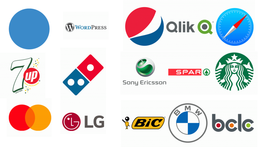 significations formes logo da univers rond