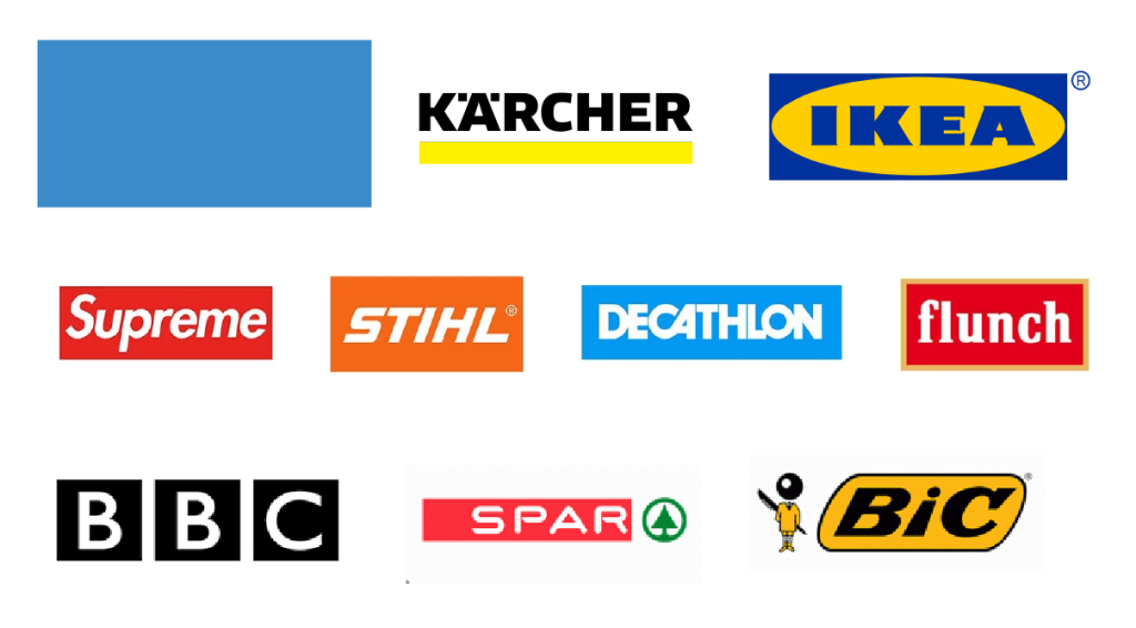 significations formes logo da univers rectangle