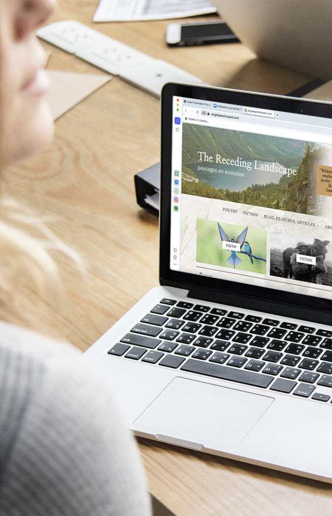 portfolio da univers site web angela howard